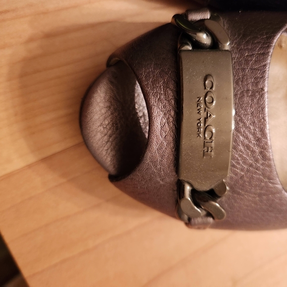 Coach wedge peeptoe heels - Picture 3 of 5